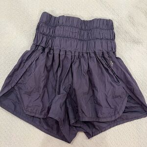 Free People Way Home Shorts in Deep Purple